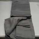 NICETOWN Light Reducing Curtain Panels Window Draperies - (Grey Color) 52x84 inch, 2 Pieces, Insulating Room Darkening Drapes for Bedroom