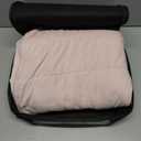Huloo Sleep Kids Weighted Blanket Twin 7lbs (41"60",Pink) Breathable Soft Minky Weighted Throw Blanket for All Season,Heavy Blanket with Premium Glass Beads