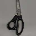 Fabric Pinking Shears Craft ScissorsSerrated Scalloped stainless Steel Handled Professional Sewing black Scissors, Scissors for Leather, Tailoring, Paper Crafts Hand shears etc. (Scalloped3mm)