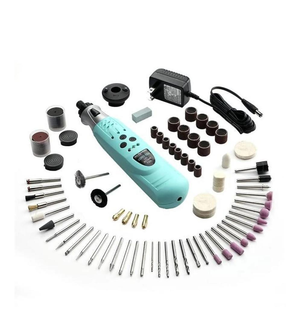 Allied Tools 38209 119 Pcs. Cordless LED Rotary Tool Set
