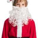 IKALI Christmas Santa Claus & Elf Costume Holiday Cosplay Party Dress-up Suit Outfit for Boys Girls Kids Toddlers (Red)