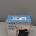 REVIX Extra Large Hip Ice Pack Wrap After Surgery, Reusable Gel Cold Pack for Hip Replacement Recovery, Sciatic Nerve, Cold Therapy Hip Flexor Compression Wrap, Black