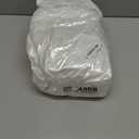 ELECLAND White Plastic Garden Fence with 22 Pieces, Picket Fence Edgings for Lawn, Flowerbeds, Plant Borders, Decorative Yard