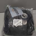 KOUFALL 100% Blackout Curtains Extra Wide and Long,Set of 2 Panels 72x90 72 x 90 Total Width 144 Inch Black Grommet Dark Academia Curtains for Living Room