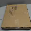 4-Tier Bottle Display Shelf, Coffee Syrup Rack Organizer, Water Bottle Organizer, Mini Bar Cabinet, Rustic Bar Shelves for Whiskey, Spirits (Brown)