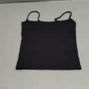 SUUKSESS Women Sexy Square Neck Tank Top Summer Y2K Going Out Basic Cami Shirt (Small, 01 Black)