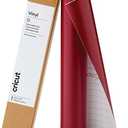 Cricut Premium Removable Vinyl, Wine (12in × 15ft), No-Residue Easy Removal up to 2 Years, Perfect for Indoor-Outdoor DIY Projects & Removable Decals, Compatible with Cricut Machines