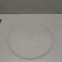 Microwave Plate Replacement 16.5 inch Fits WB48X10046 and WB48X29704 GE Microwave Turntable Plate - Exact Replacement Microwave Glass Plate - Durable Oven Dish Tray For Better Reheating and Cooking