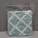 JasmineM Outdoor Pillow Cover 24x24 Inches Set of 2 Geometric Morocco Pattern Waterproof Throw Pillow Covers Teal Green Abstract Decorative Pillowcases Garden Cushion Case for Patio Couch Sofa