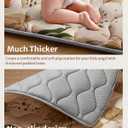 Blissful Diary Baby Play Mats for Floor, 71x59 Inch Extra Thicker & Large Soft Cushioning Foam Playmats for Babies and Toddlers, Foldable Washable Baby Crawling Mat for Playpen, Earth Tones Design
