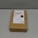 Non-Spill Salt and Pepper Grinder Set - Adjustable Ceramic Grinder - Minimalistic Spice Mill - Easy to Refill Condiments Dispenser - Wood & Soft-Coated Plastic - 6.2 x 2.2 inch (White & Grey)