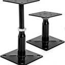 Yarlung 2 Pack Adjustable Support Jacks for Floor, Heavy Duty Screw Jacks House Jack Stand, Floor Joist Jacks Post 4" to 7" for Level and Lift Supports, Floor Straightener, Deck Foundation