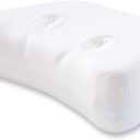 Side Sleeping Pillow | Height Adjustable | Ear Pain Relief | CPAP Pillow | Wrinkle Prevention | TMJ | Advanced Memory Foam with Soft Cover (Soft)