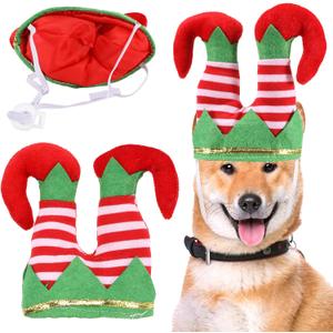 Pet Headgear Soft Headband Christmas Pet Dress up Dog for Cats Small Dogs Medium Large Dogs