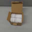 Cat Water Fountain Replacement Filters Fit for 2.5L Fountain with Whiskers Pattern Triple Action Water Pet Cat Drinking Fountain Filter Pack of 12