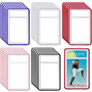 30 Pcs PSA Slab Protector Sleeves - Crystal Clear Hard Plastic Bumper Case for PSA Graded Cards - Anti Scratch, Dust Proof Slab Covers for Baseball, Sports Cards & MTG