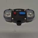 12-24 Volt DC 200A Circuit Breaker Manual Reset, 0-8 Gauge Trolling Motor Auto Car Stereo Audio Inline Fuse Block Holders Inverter for Automotive Rv Marine Boat(200Amp)