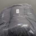 Outdoor Chair Cushions Set of 2, Patio Chair Cushions with Ties,19x19+5 Tufted Outdoor Seat Cushions, Waterproof Patio Furniture Cushions, Outdoor Dining Chair Pads, Dark Grey