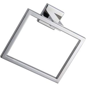 Towel Ring Towel Holder for Bathroom Towel Rail Wall Mount Simple Square