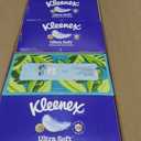 Kleenex Ultra Soft Facial Tissues, 8 Flat Boxes, 180 Tissues per Box, 3-Ply