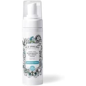 Poo-Pourri Rinse-Free Deodorizing Dry Shampoo for Dogs & Cats – Moisturizing Skin & Coat Soothing Formula - Plant Based Ingredients – Pineapple, Jasmine & Pear – No Rinse Foam Shampoo for Pet Odor 2 Pack