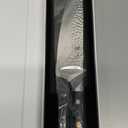 KYOKU Chef Knife - 8"- Shogun Series Japanese Style VG10 Steel Core Hammered Damascus Blade Kitchen Knife - with Sheath & Case