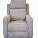Sitswell Kasen Glider Recliner - Gray Chenille