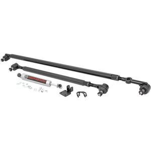 Rough Country HD Steering Kit w/Stabilizer for Jeep (TJ,XJ,ZJ,MJ) - 10613