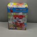 Nostalgia Kool-Aid Snow Cone Shaved Ice Machine - Retro Table-Top Slushie Machine Makes 20 Icy Treats - Includes 2 Reusable Plastic Cups & Ice Scoop - Red