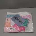 The Peanutshell Baby Girl Terry Bib Set of 10-100% Cotton, Soft, Absorbent Baby Bibs for Girls, Toddler Baby Girl Bibs Set, Newborn & Infant Bib - Rainbow Floral