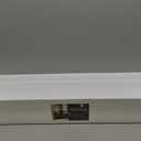 The HC Companies Venetian Window Planter Box w/Drain Plug - Long Planter Box for Windowsills, Balconies & More - Plastic Large Rectangular Outdoor Planters for Herbs & Flowers (30" White, Pack of 1)