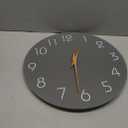Large Wall Clock 18" Modern Silent Non-Ticking Battery Operated | Analog Kitchen Home Bathroom Living Room Bedroom Office Mordern Simple
