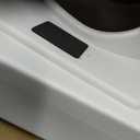 Drive Medical 2-in-1 Raised Toilet Seat with Removable Padded Arms - Elevated Bathroom Safety Support - Secure Locking Attachment - Easy Height Assistance - Durable Construction, Standard Toilets