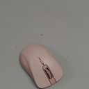 RAPIQUE Bluetooth Wireless Mouse - Dual Bluetooth & 2.4 GHz USB Receiver, Ergonomic Design, Quiet Clicks, Low Power - Multi-Device Compatibility for MacBook, Laptop, Computer, iPad Air/Pro (Pink)