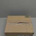 Bam & Boo Natural Bamboo Serving Tray with Handles and Stylized Accents for Kitchen, Bathroom, Dcor (9" x 8")