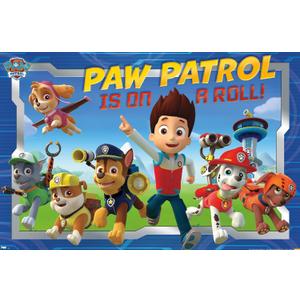 Trends International Nickelodeon Paw Patrol Crew Wall Poster 22.375" x 34", 34"L x 22.4"W