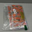 Fall Thanksgiving Treat Bags, 200 PCS Fall Cellophane Treat Bags, Thanksgiving Gift Bag, Plastic Autumn Pumpkin Maple Leaf Candy Cookie Goodie Gift Bag with Twist Ties for Falls Party Favors Supplies