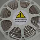 110V Daylight White Led Strip Light Outdoor 131.2ft 40m 6000K Led Rope Lights IP65 Waterproof Indoor Flexible Cuttable Connectable Ideal for Backyards Bedroom Car Deck Decorative Lighting