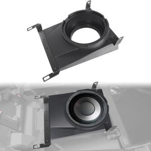 10" Under Seat Speaker Pod Panel for Maverick R, Front Underseat Speaker Enclosures Boxes Pods Mount Compatible with Can Am Maverick R MAX X RS 2024+ Accessories