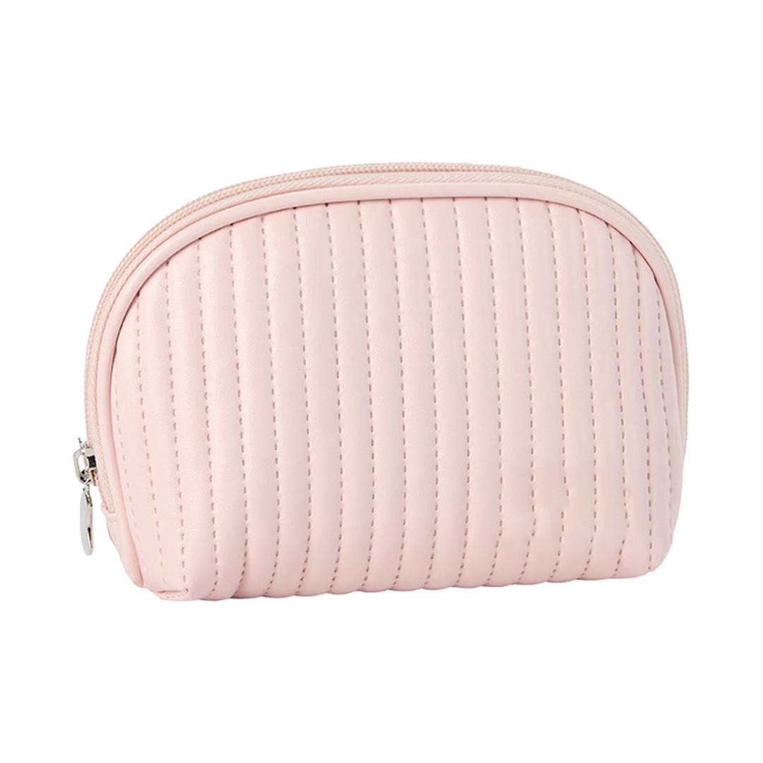 Makeup Bag Cute Makeup Bag Mini Cosmetic Pouch for Women Small Quilted Beauty Bag Handy Zipper Pouch Reduced