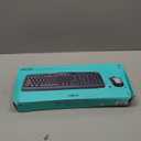 Logitech MK335 Quiet Wireless Keyboard and Mouse Combo - Black/Silver Keyboard and Mouse Combo Wireless, Ambidextrous