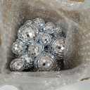 Mtlee 20pcs Disco Balls Decoration Mirror Disco Ball Flies Assorted 2026 New Year Eve Party Decor Hanging Mini Glass Different Size Reflective with Rope Music Prom Props (2.4 Inch, 2 Inch, 1.6 Inch, 1.2 Inch)