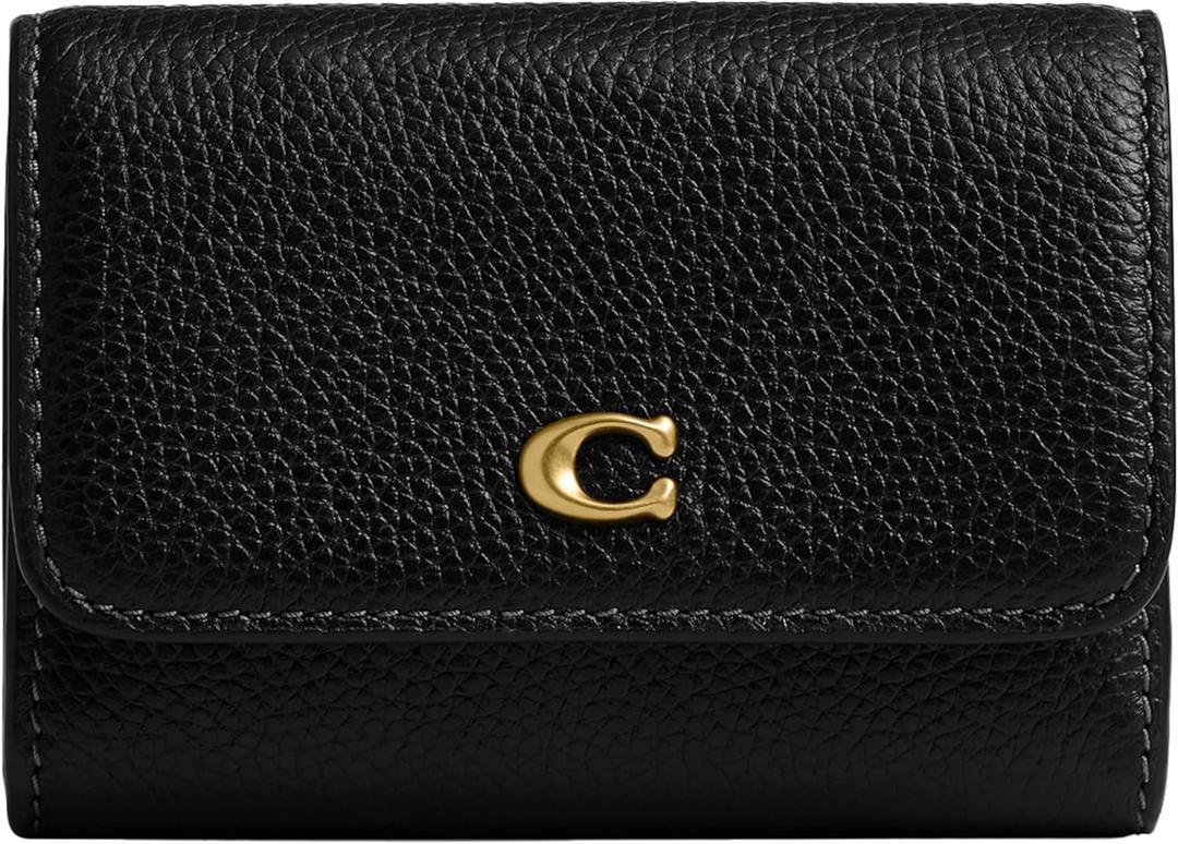 Coach Women's Essential Flap Card (B4/BLACK 2)