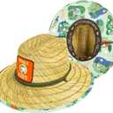Peter Grimm Peanuts Cartoon Collection, Lifeguard Sun Protetction Straw Sun Hats