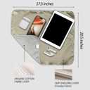 Faraday Blanket: Protection Against Direct Contact from WiFi, Protection Blanket for Cell Phone, Tablet, Electronics (20.5" x 17.5"), Grey