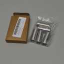 uxcell 5pcs Stainless Steel Spacer 1/2" Bore x 5/8" OD x 1-1/2" Length Screw Standoff Bushing Plain Finish Round Metal Spacer for 1/2 Screws Bolts and Rods