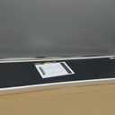 Floating Shelves 48 Inch Long, 10" Deep Floating Shelves, Black Wall Shelves 48 x 10, Set of 2, Wide Large Display Storage Shelves for Bathroom, Living Room, Rustic Wood Shelves with Brackets