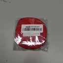 PATIKIL 26.25 Feet Carpet Marker Strips, Nylon Carpet Strips Spots Hook Tape for Classroom Floor Decoration Teacher Education Social Distance, Red