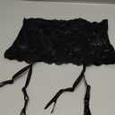 Lace Garter Belts for Thigh Highs Plus Size Suspender Belt Garter Belt Set Sexy Garters Lingerie with 6 Strap Slip