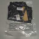 Wingslove Women's Full Coverage Wireless Bra Non Padded Comfort Minimizer Bras Plus Size Floral Pattern Support (34B, Black)